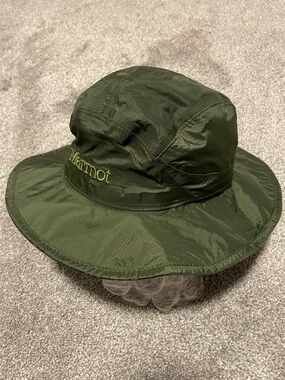 Marmot Dark Olive  Outdoor Bucket Hat